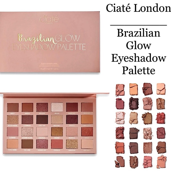 Ciatè Brazilian Glow Eyeshadow Palette
24-Pan Eyeshadow Palette - Picture 16 of 16